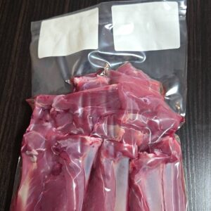 鹿肉アバラ(冷凍)100g