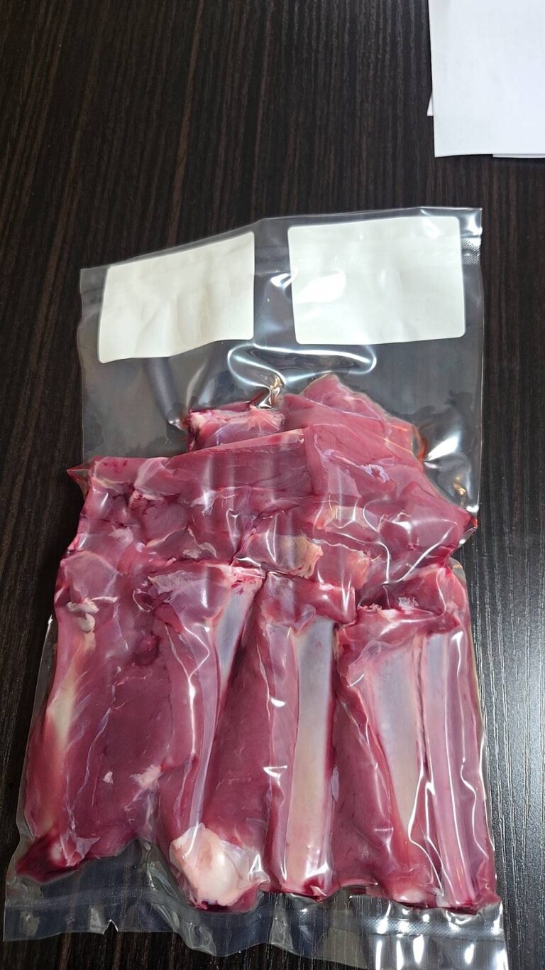 鹿肉アバラ(冷凍)100g